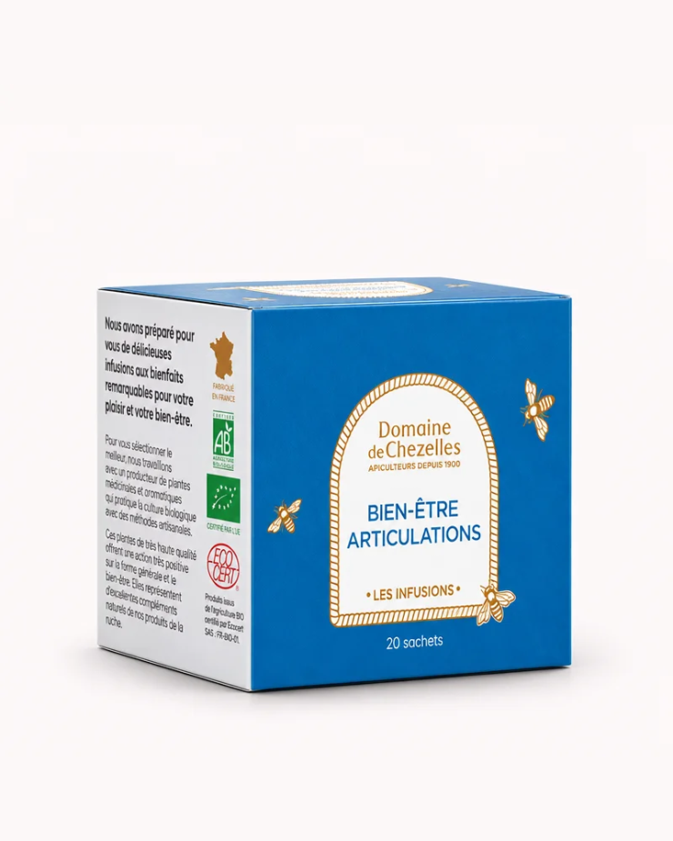 Tisane Bio Articulations | Domaine de Chezelles Tisane Bio Articulations | Domaine de Chezelles