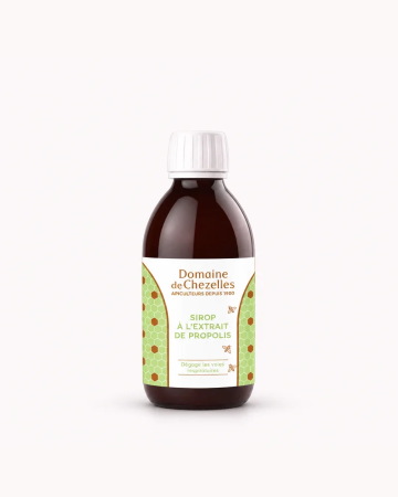 Sirop à l'extrait de Propolis | Domaine de Chezelles