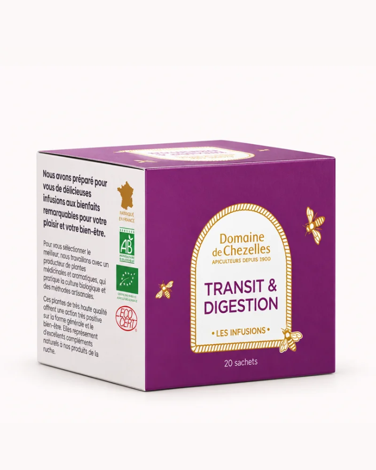 Tisane Bio Transit et Digestion | Domaine de Chezelles Tisane Bio Transit et Digestion | Domaine de Chezelles