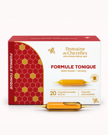 Formule Tonique au Ginseng et Gelée Royale | Domaine de Chezelles