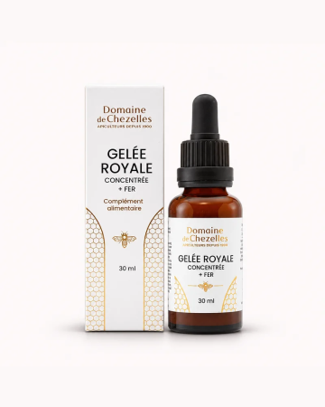 Gelée Royale Concentrée + Fer | Domaine de Chezelles