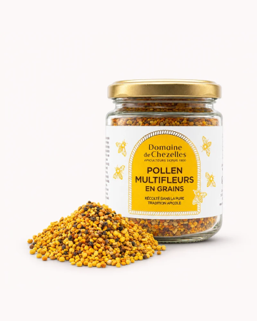 Pollen Multifleurs en grains | Domaine de Chezelles
