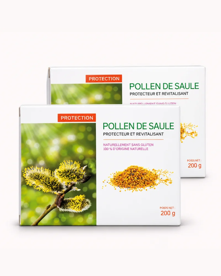 Pollen frais de saule naturel et tonifiant Pollen frais de saule naturel et tonifiant