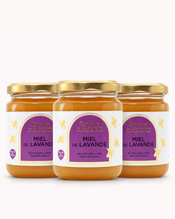 Miel de lavande naturel aux arômes délicats Miel de lavande naturel aux arômes délicats