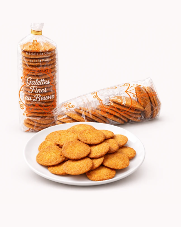 Galettes fines au beurre | Domaine de Chezelles