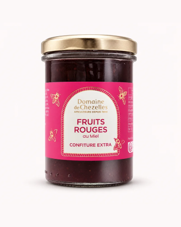 Confiture de Fruits Rouges au Miel | Domaine de Chezelles