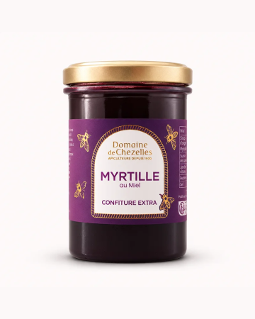 Confiture de Myrtille au Miel | Domaine de Chezelles