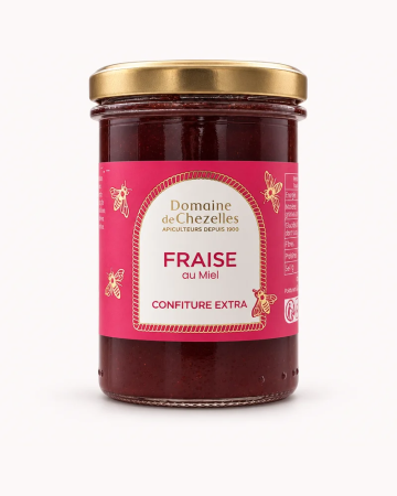 Confiture de Fraise au Miel | Domaine de Chezelles