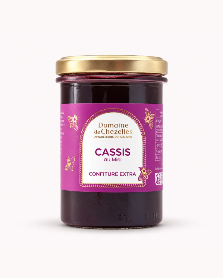 Confiture de Cassis au Miel | Domaine de Chezelles Confiture de Cassis au Miel | Domaine de Chezelles