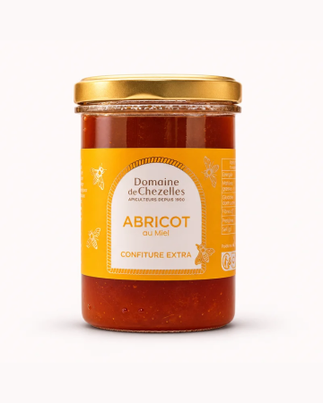 Confiture d'Abricot au Miel | Domaine de Chezelles