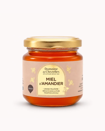 Miel de Fleurs d’Amandier | Domaine de Chezelles