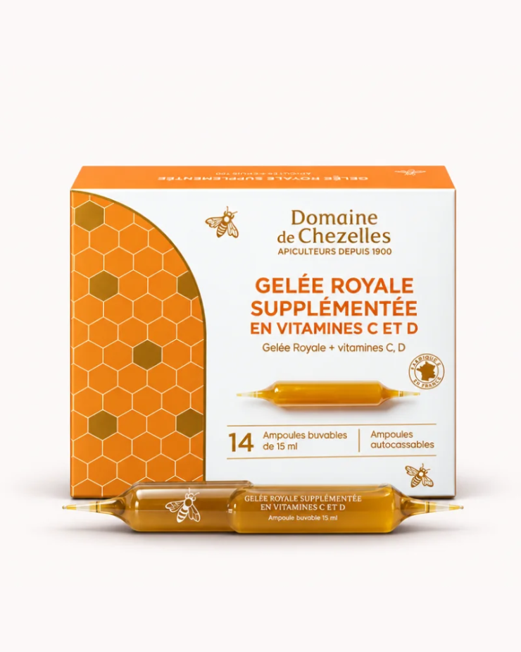 Gelée royale, vitamines C et D | Domaine de Chezelles