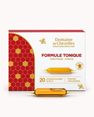 Formule Tonique au Ginseng et Gelée Royale | Domaine de Chezelles