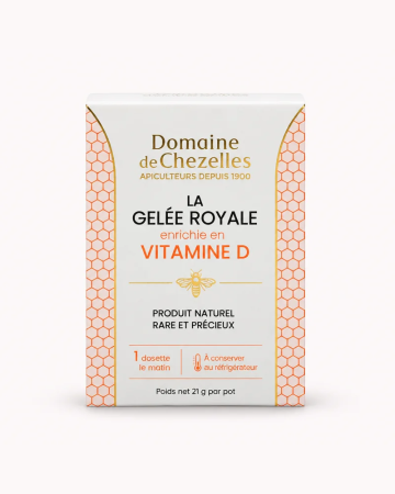 Gelée royale et vitamine D | Domaine de Chezelles