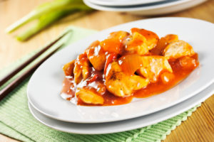 Recette domaine apicole chezelles : poulet sauce chinoise au miel