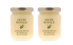 Les 2 pots de 100 g gelée royale