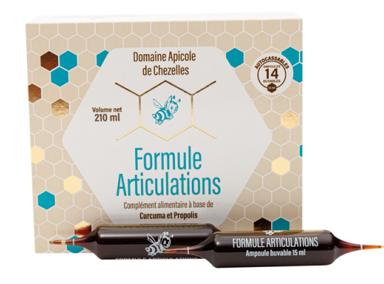 La boîte de 14 ampoules de 15 ml formule articulation