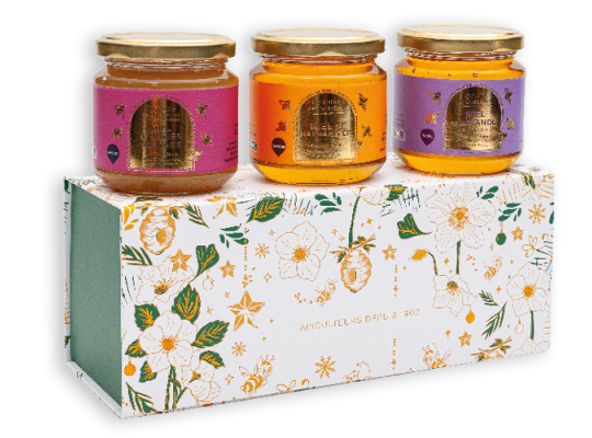 Coffret miels rares